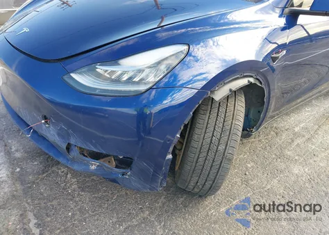 2022 Tesla Model Y Long Range Dual Motor All-Wheel Drive из США, поврежденный, VIN 7SAYGDEE3NA019970